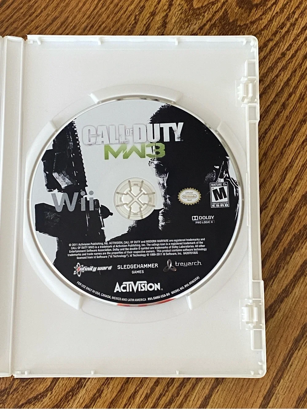 Call of Duty: Modern Warfare 3 Wii Game